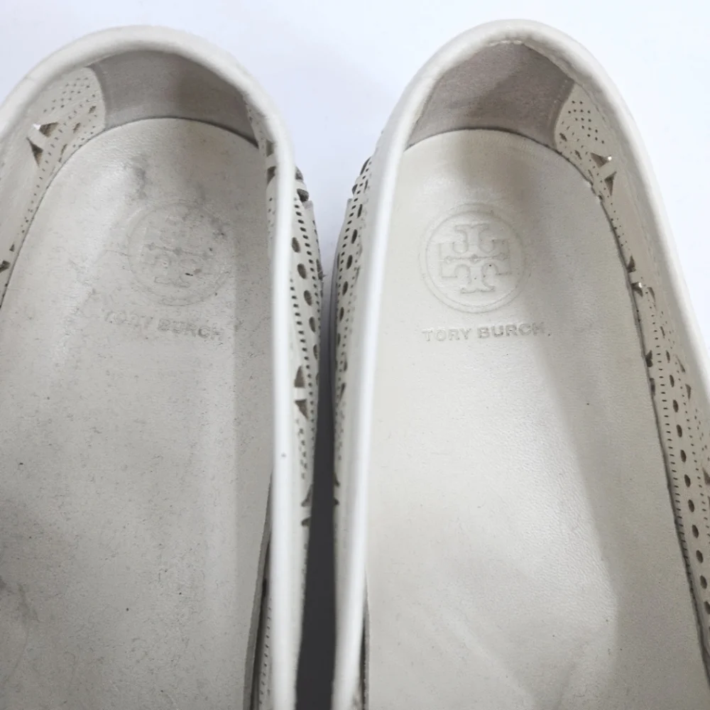 Tory Burch Roselle‎ Sneakers White Laser Cut Leather